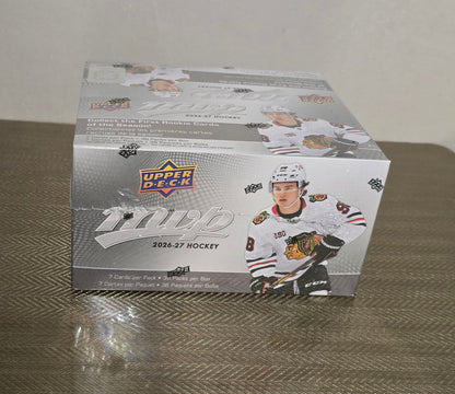 2026-27 Upper Deck MVP  Cartes Hockey NHL Retail Box