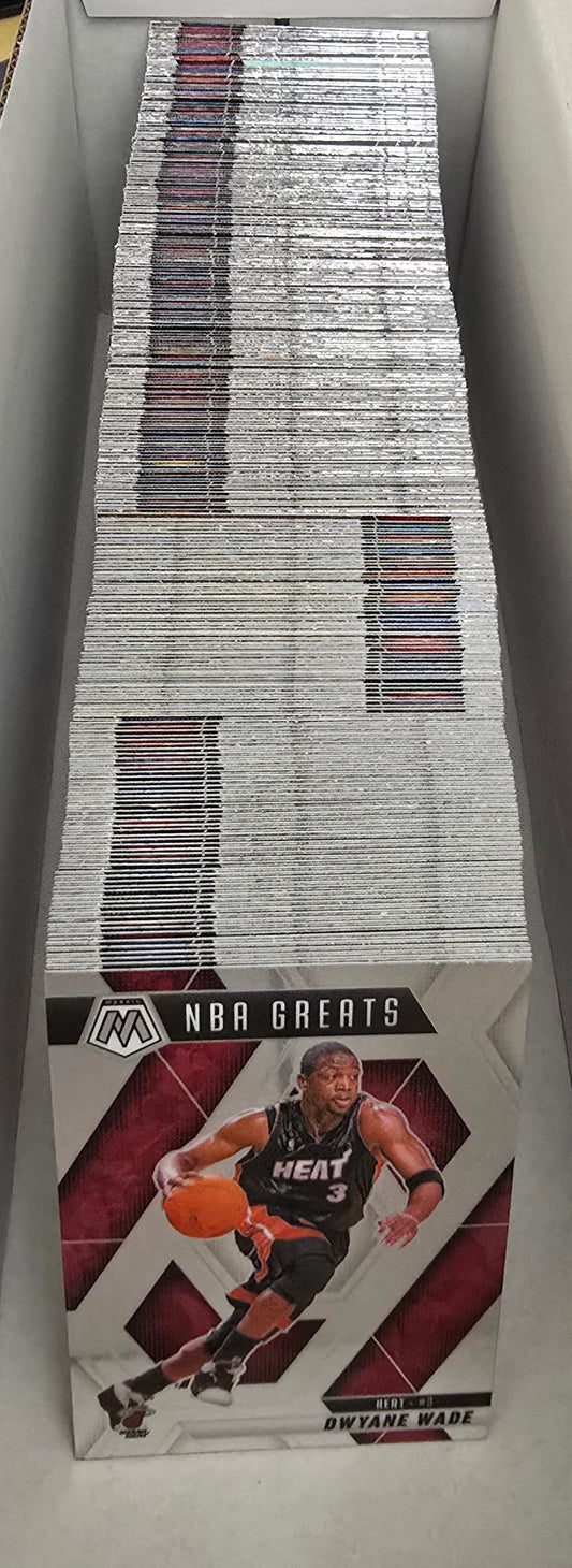 Set complet Bases 2024-25 Panini Mosaïc Basketball NBA Panini