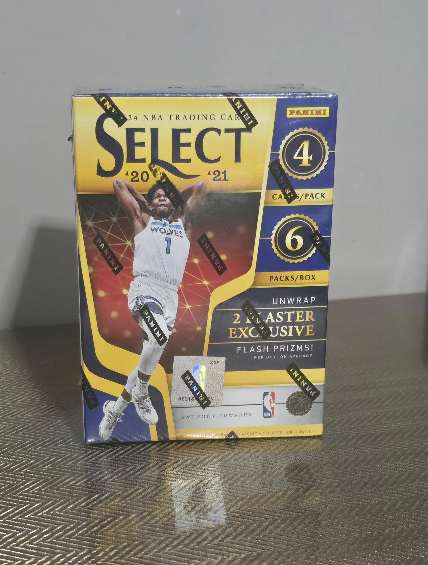 2020-21 Panini Select Cartes Basketball NBA Blaster Box (Flash Prizms)