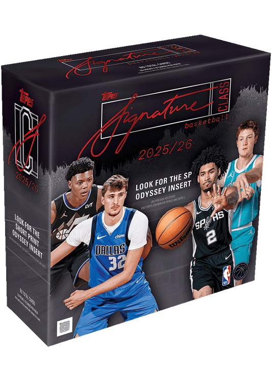 2025-26 Topps Signature class Cartes Basketball NBA Méga Box ** PRECOMMANDE **