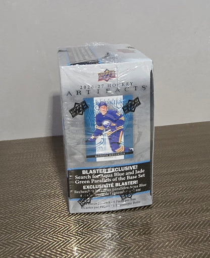 2026-27 Upper Deck Artifacts  Cartes Hockey NHL Blaster Box