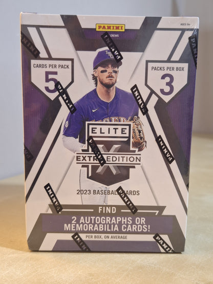 2023 Panini Élite Extra Édition Cartes Baseball MLB Blaster Box