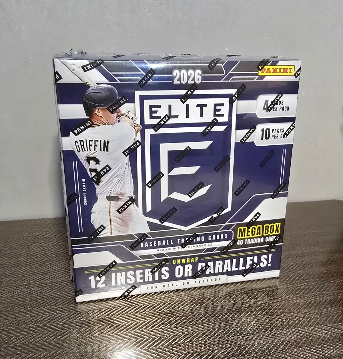 2026 Panini Elite Cartes Baseball MLB Méga Box