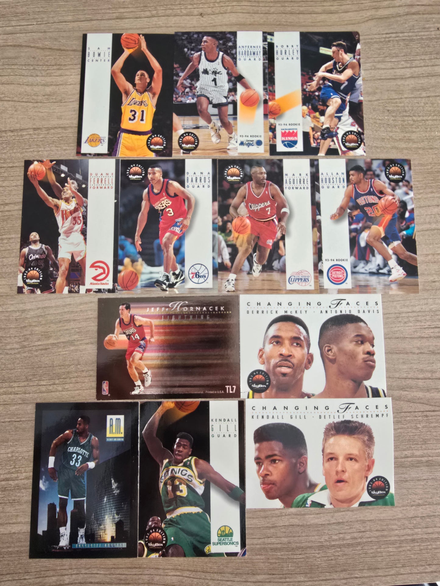 1993-94 Skybox Premium Series 2 Cartes Basketball NBA Hobby Pack