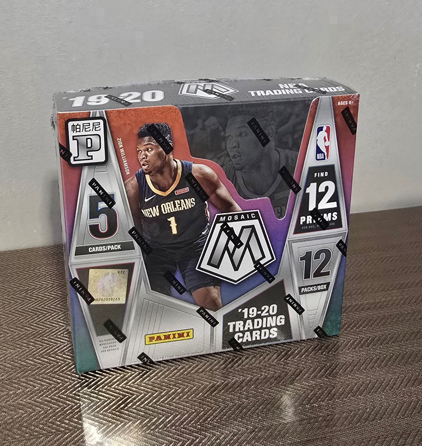 2019-20 Panini Mosaic Cartes Basketball NBA Tmall Box