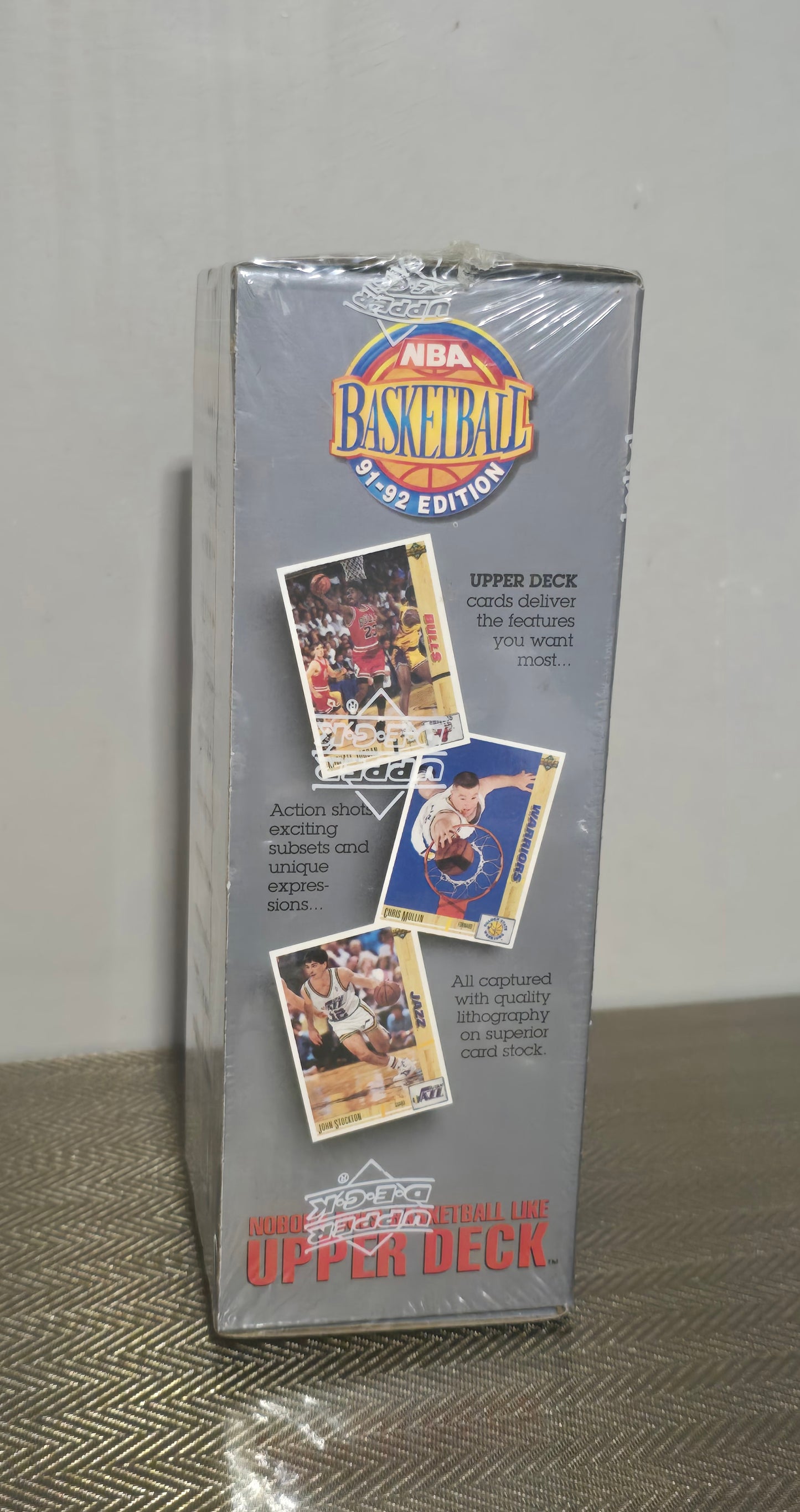 1991-92 Upper Deck Locker High Cartes Basketball NBA Hobby Pack