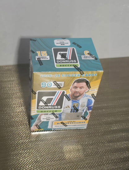 2025/26 Panini Donruss Road to FIFA World Cup Cartes Foot Soccer Hobby Blaster Box