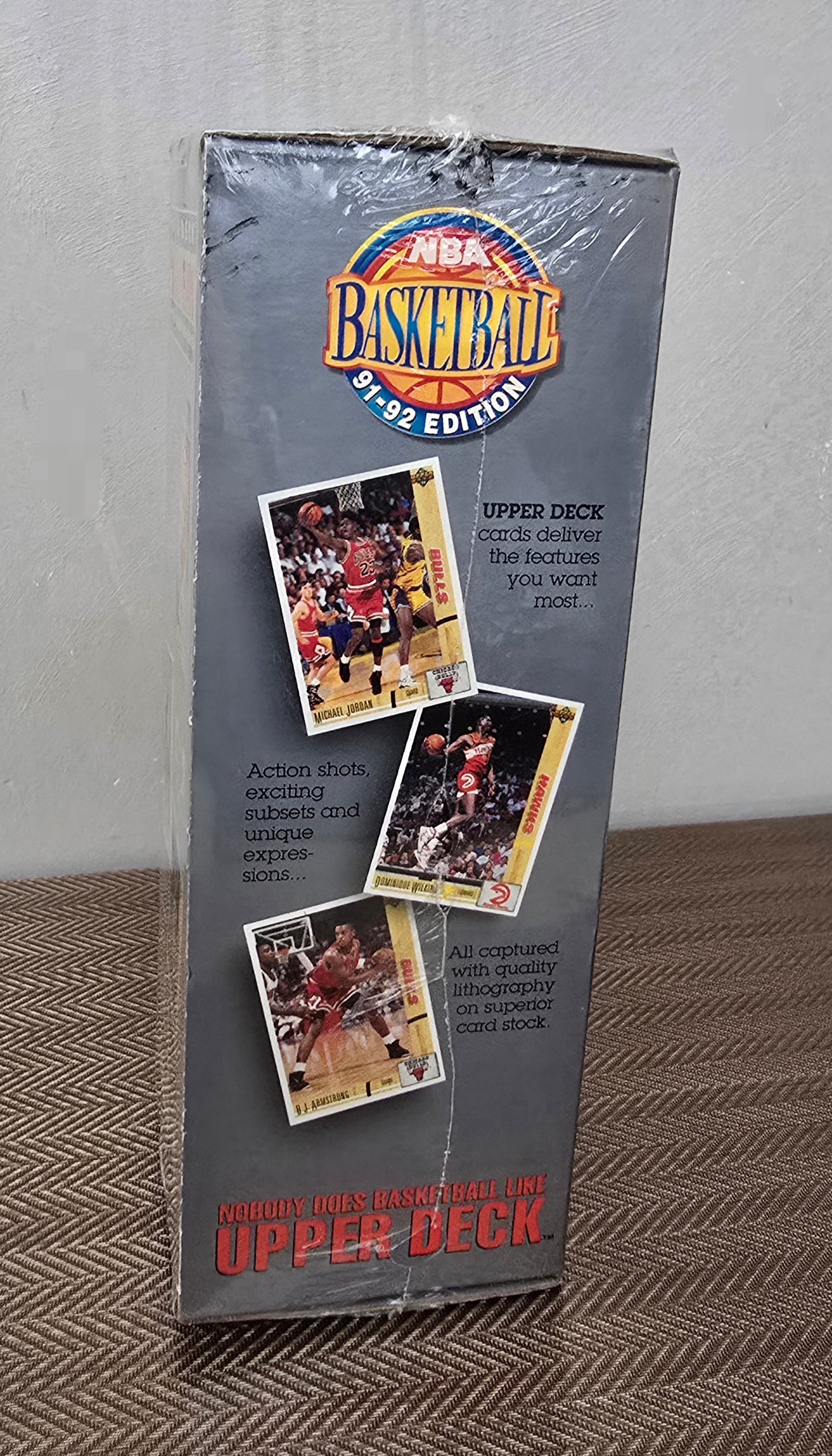 1991-92 Upper Deck Locker Low Cartes Basketball NBA Hobby Box