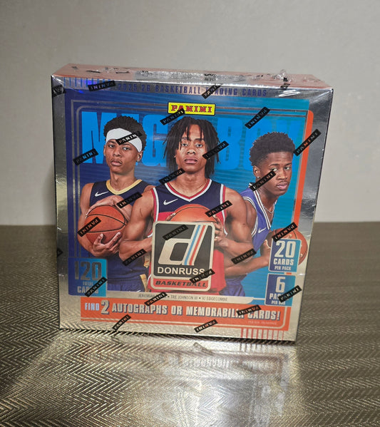 2025-26 Panini Donruss Cartes Basketball NBA Méga Box