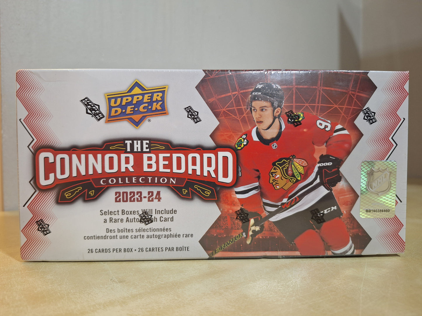 2023/2024 Upper Deck Cartes Hockey NHL Connor Bedard Collection Box