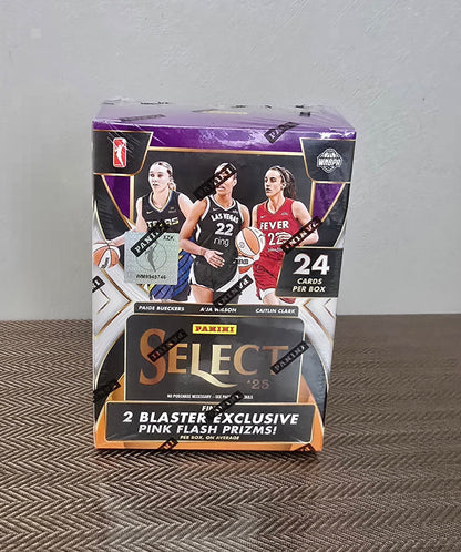 2025 Panini Select WNBA Cartes Basketball Blaster Box