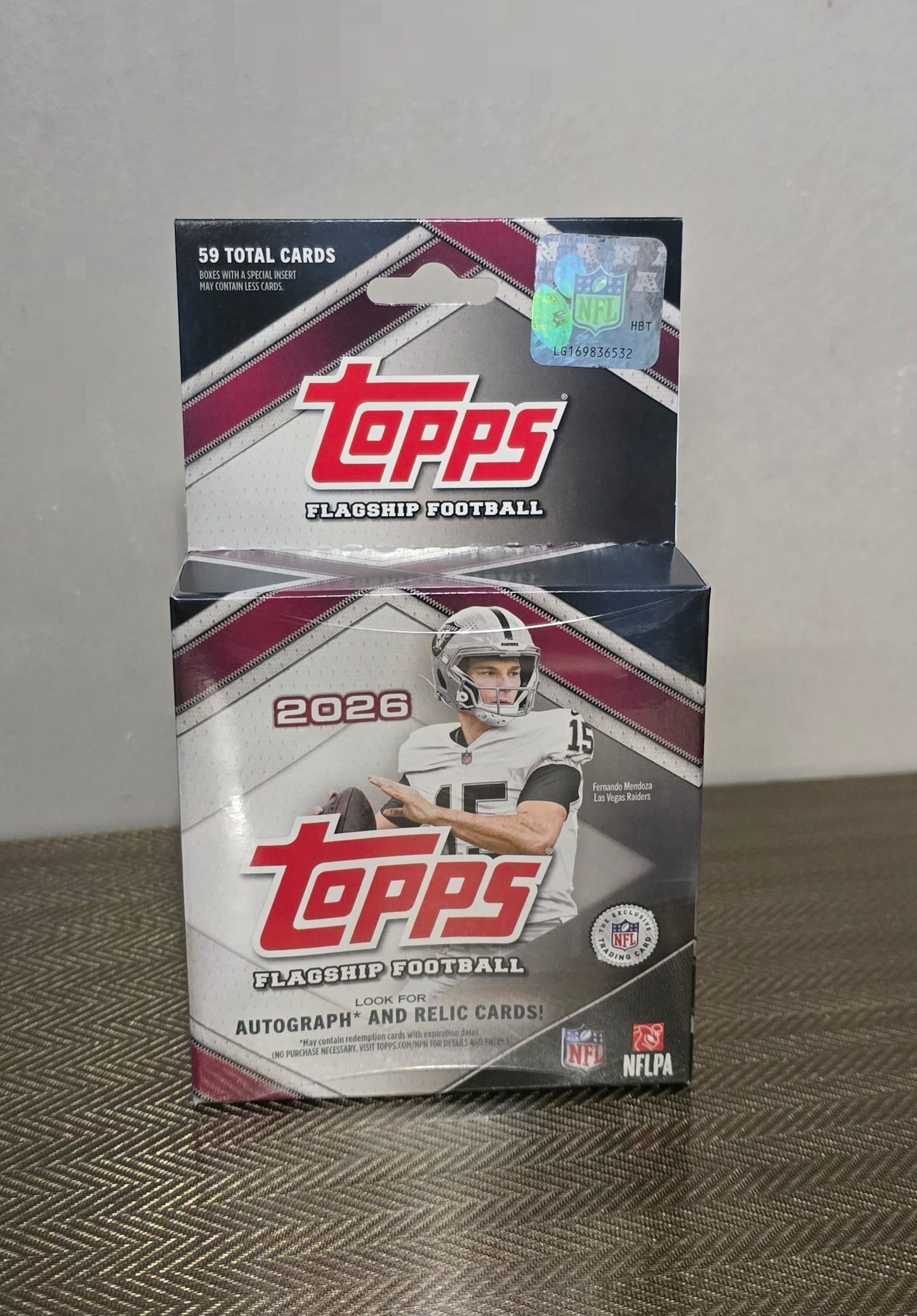 2026 Topps Flagship Cartes Football NFL Hanger Box