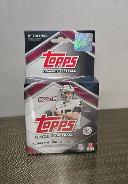 2026 Topps Flagship Cartes Football NFL Hanger Box