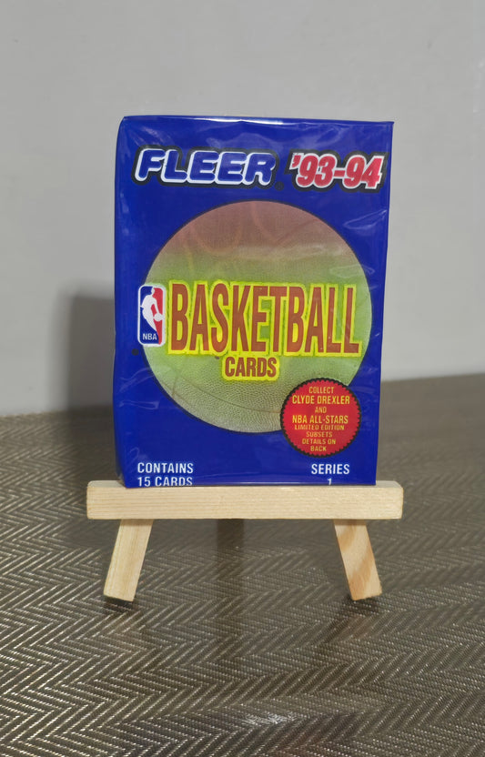 1993-94 Fleer Series 1 Cartes Basketball NBA Hobby Pack