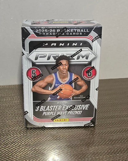 2025-26 Panini Prizm Cartes Basketball NBA Blaster Box