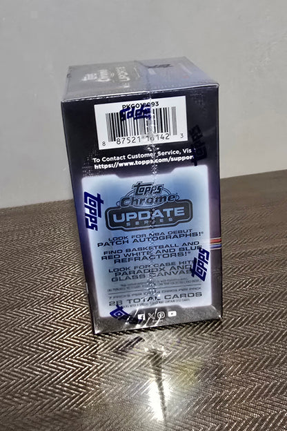 2025-26 Topps Chrome Update Series Cartes Basketball NBA Blaster Box