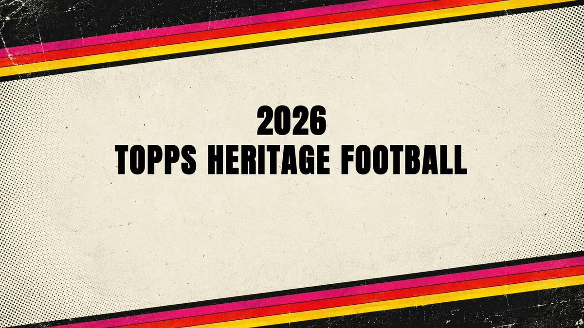 2026 Topps Heritage Cartes Football NFL Blaster Box