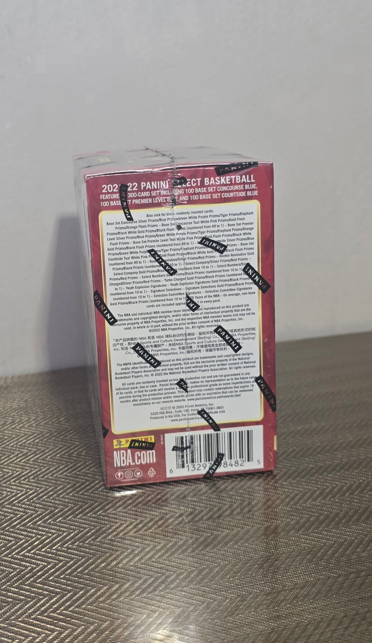2021-22 Panini Select Cartes Basketball NBA Blaster Box