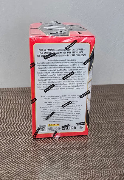 2025-26 Panini Select La Liga Cartes Soccer Blaster Box