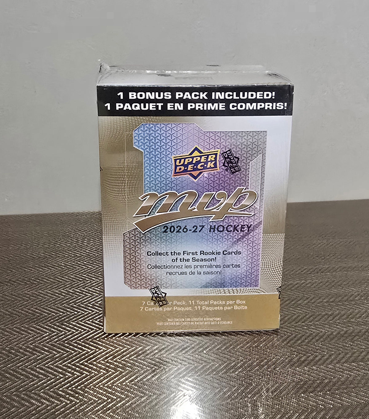 2026-27 Upper Deck MVP  Cartes Hockey NHL Blaster Box
