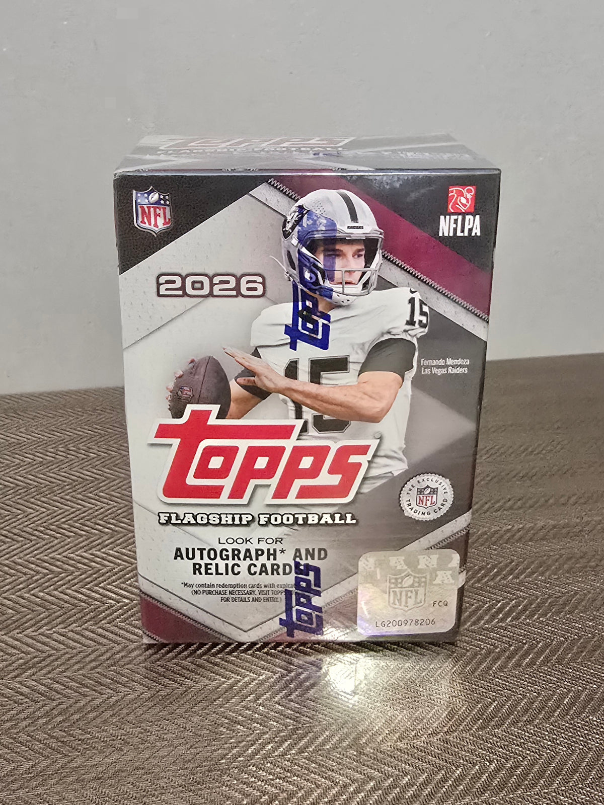 2026 Topps Flagship Cartes Football NFL Blaster Box