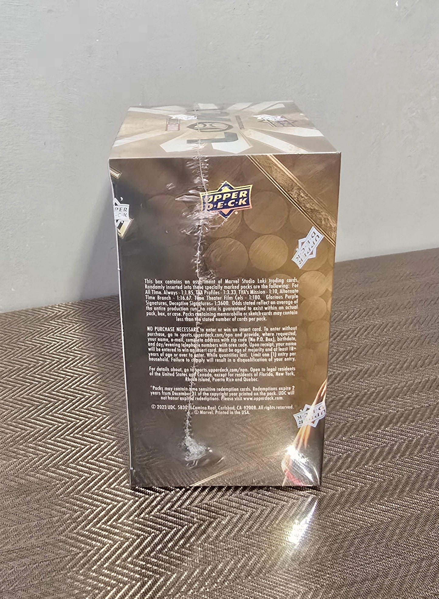 2023 UpperDeck LOKI Cartes Marvel Studios Blaster Box