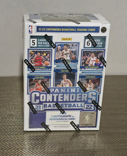 2021-22 Panini Contenders Cartes Basketball NBA Blaster Box