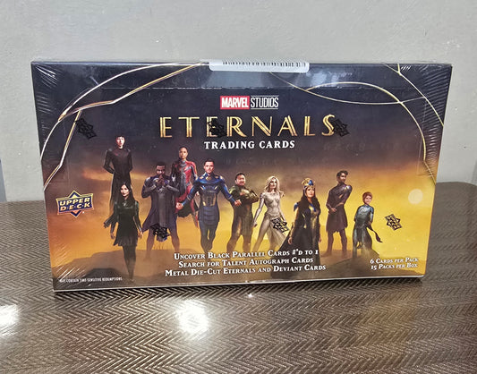 2023 UpperDeck Eternals Cartes Marvel Studios Hobby Box
