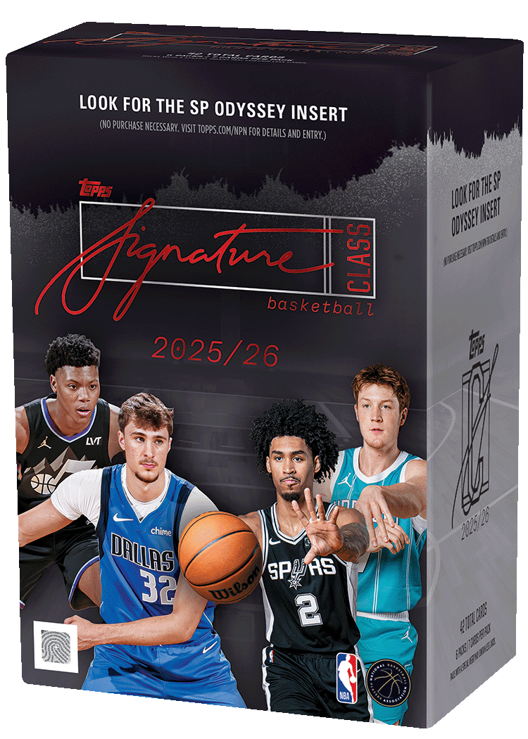 2025-26 Topps Signature class Cartes Basketball NBA Blaster Box