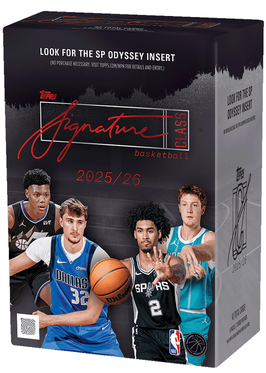 2025-26 Topps Signature class Cartes Basketball NBA Blaster Box ** PRECOMMANDE **