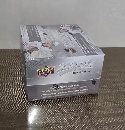2026-27 Upper Deck MVP  Cartes Hockey NHL Retail Box