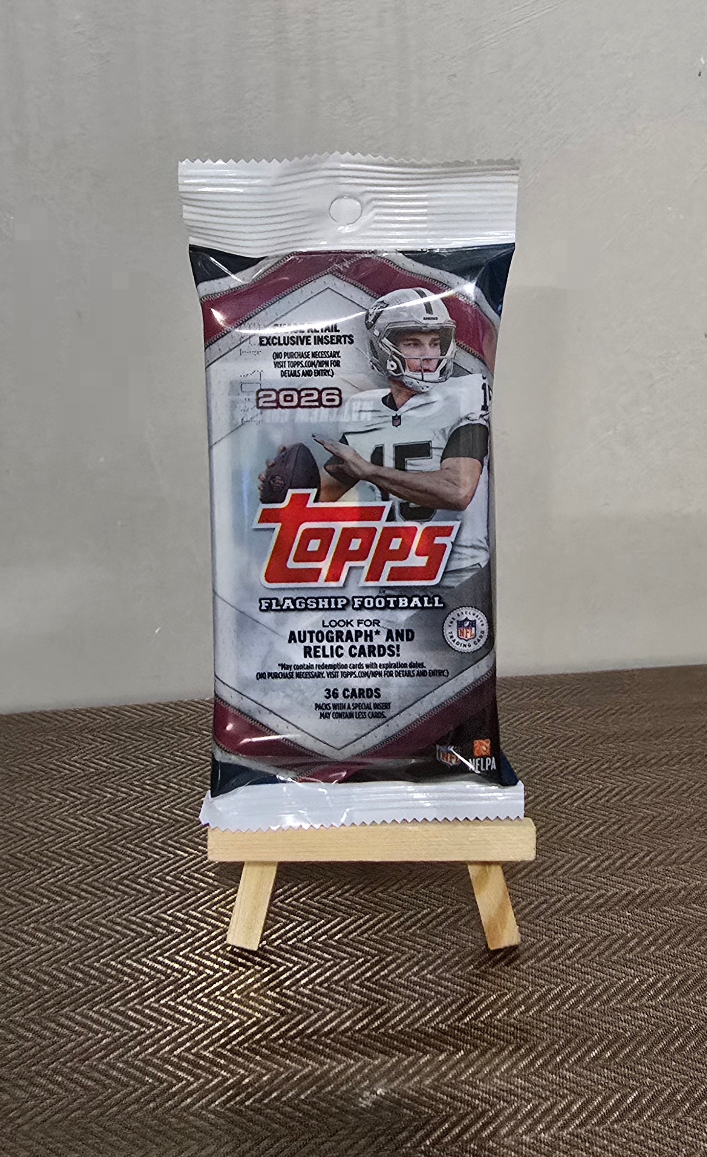2026 Topps Flagship Cartes Football NFL Fat Pack