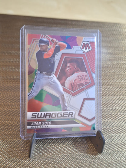 Carte collection Baseball Swagger JUAN SOTO #Panini Mosaïc 2022