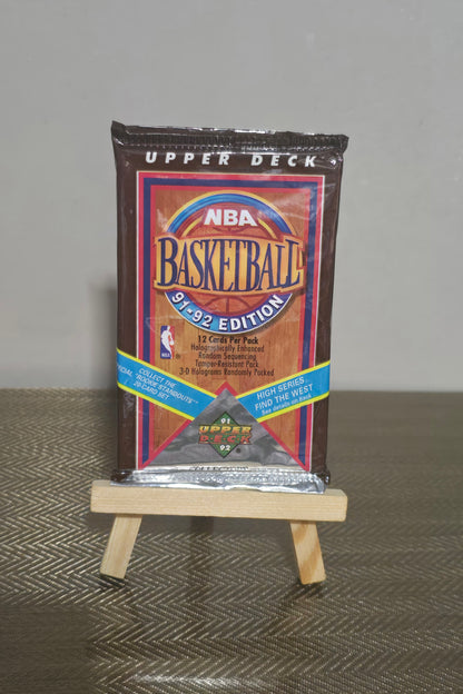 1991-92 Upper Deck Locker High Cartes Basketball NBA Hobby Pack