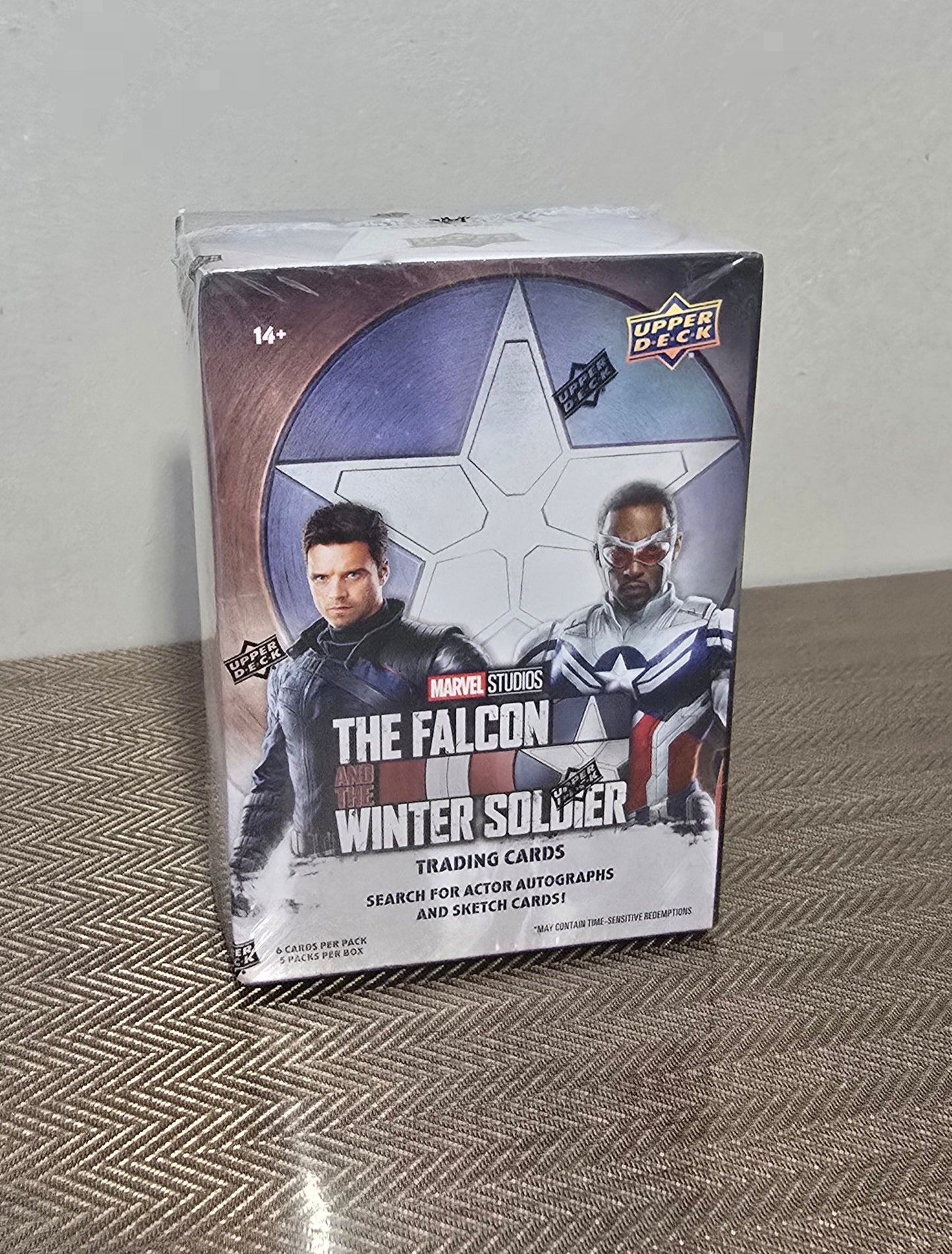 2023 UpperDeck The Falcon and the Winter Soldier Cartes Marvel Studios Blaster Box