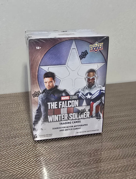 2023 UpperDeck The Falcon and the Winter Soldier Cartes Marvel Studios Blaster Box