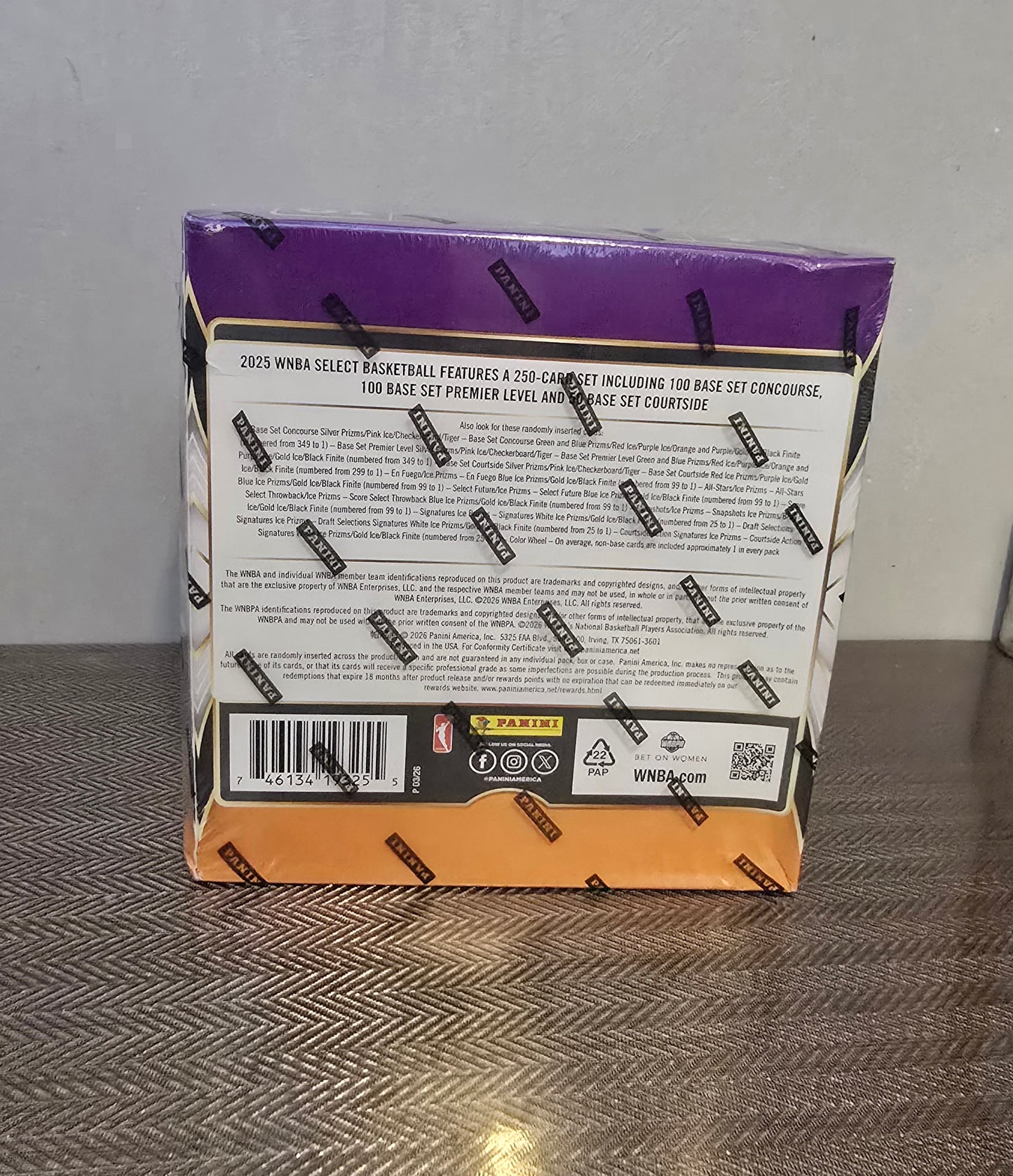 2025 Panini Select WNBA Cartes Basketball Méga Box