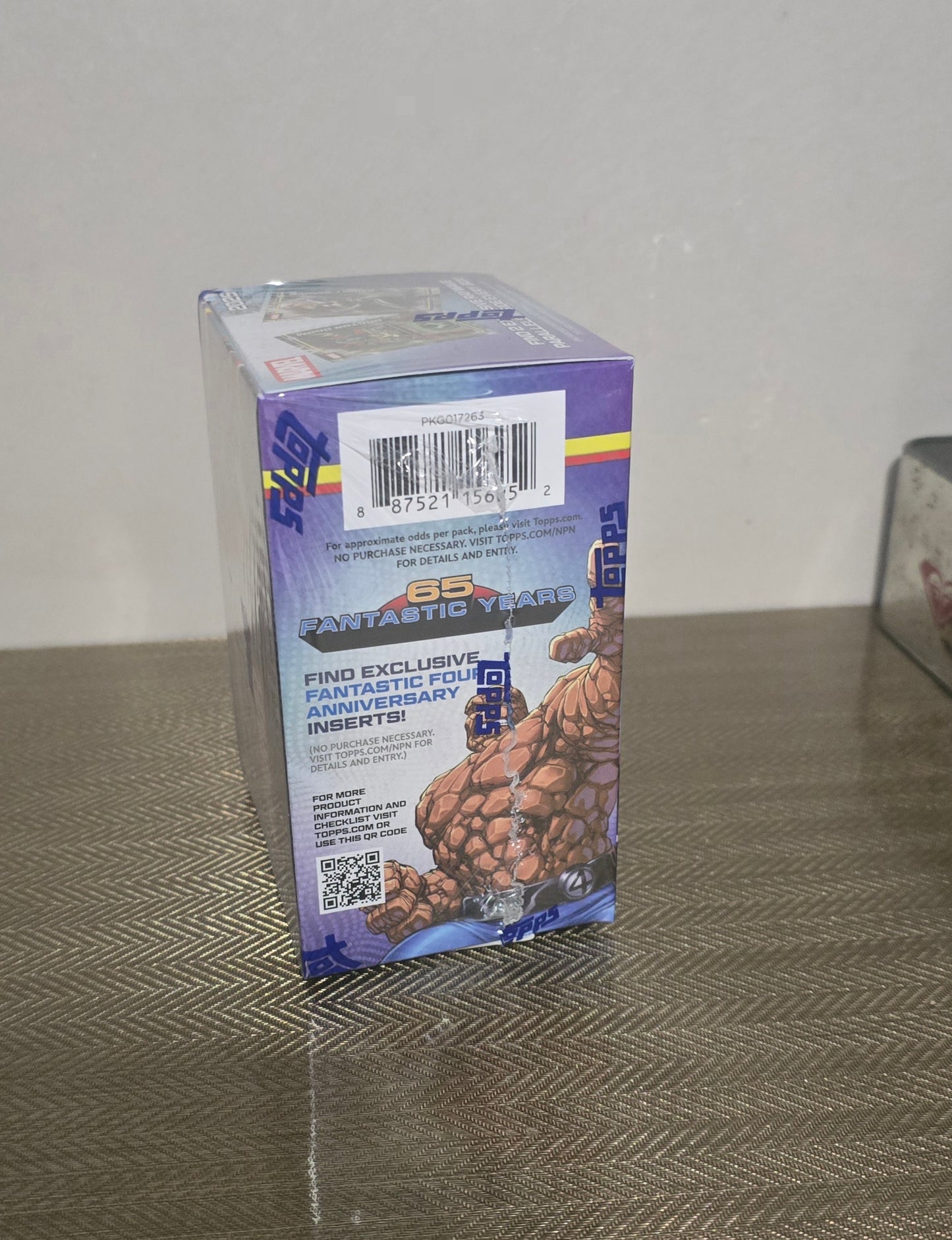 2026 Topps Chrome Cartes Marvel Comics Blaster Box