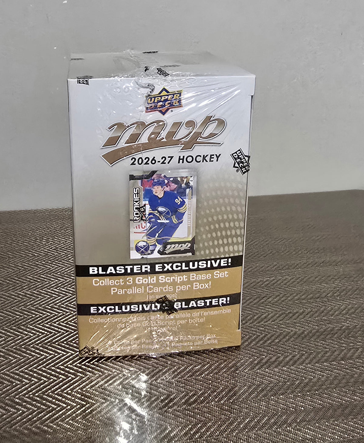 2026-27 Upper Deck MVP  Cartes Hockey NHL Blaster Box