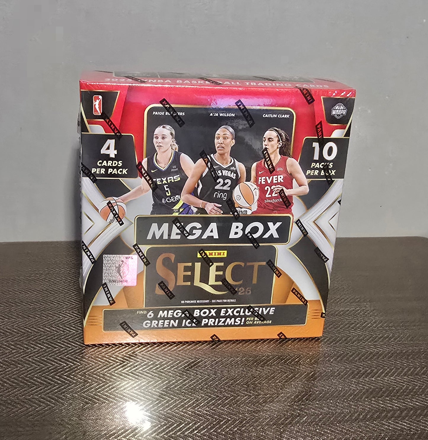 2025 Panini Select WNBA Cartes Basketball Hobby Méga Box