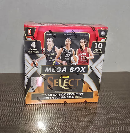 2025 Panini Select WNBA Cartes Basketball Hobby Méga Box