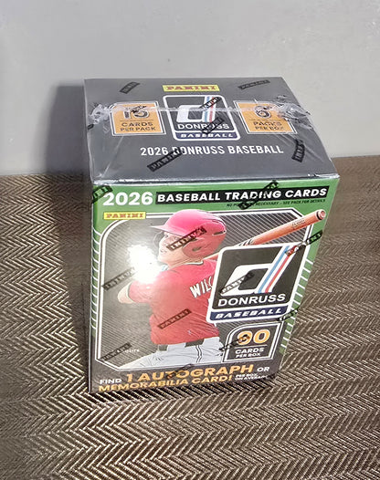 2026 Panini Donruss Cartes Baseball MLB Hobby Blaster Box