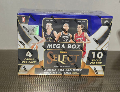 2025 Panini Select WNBA Cartes Basketball Méga Box (Blue)