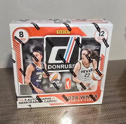 2026 Panini Donruss WNBA Cartes Basketball Hobby Box