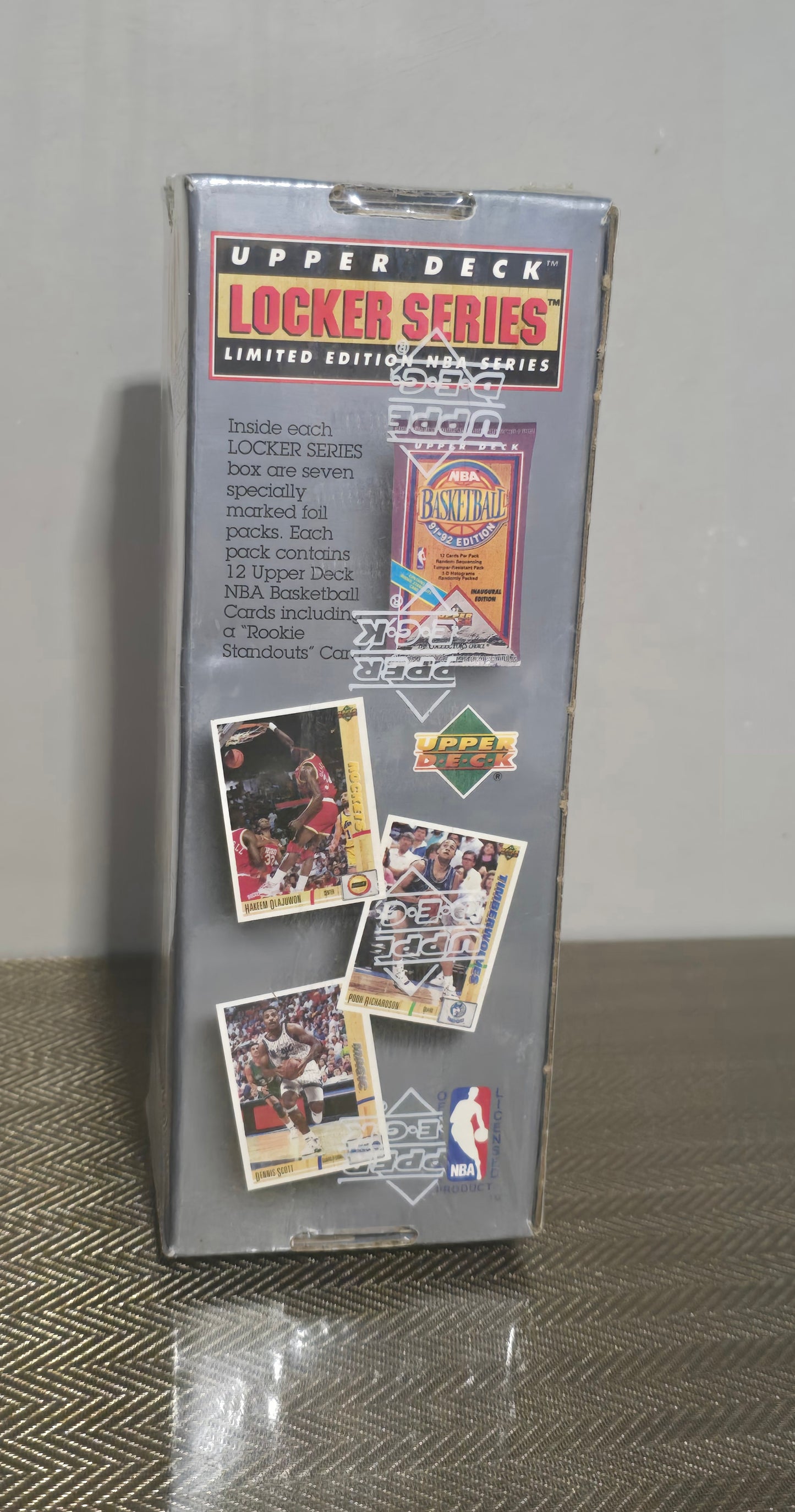 1991-92 Upper Deck Locker High Cartes Basketball NBA Hobby Pack