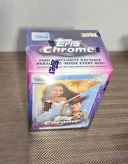 2026 Topps Cartes Disney Chrome Blaster Box