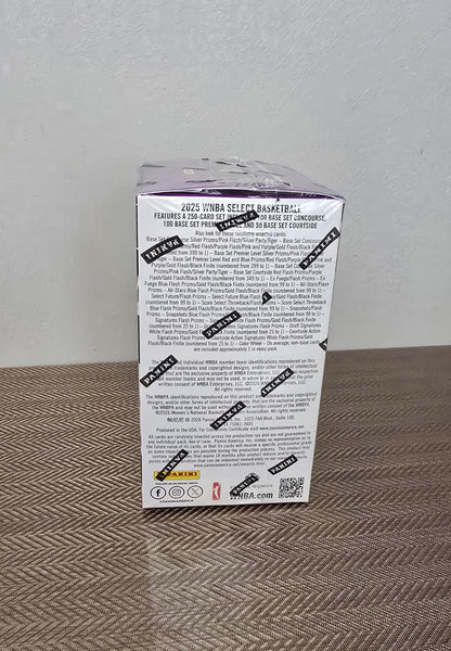2025 Panini Select WNBA Cartes Basketball Blaster Box