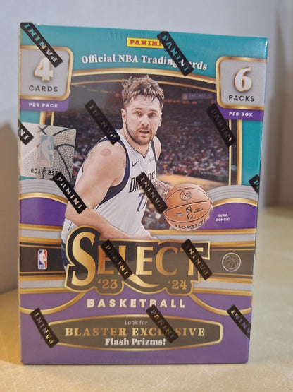 2023/2024 Panini Select Basketball 6-Pack Blaster (Flash Prizms) Panini