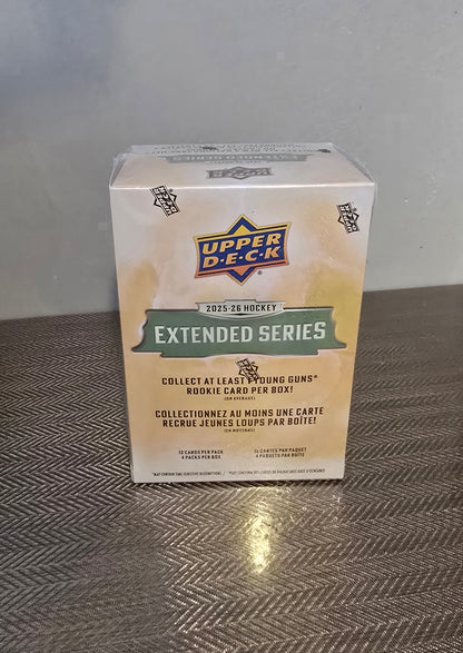 2025-26 Upper Deck Extended Series Cartes Hockey NHL Blaster Box