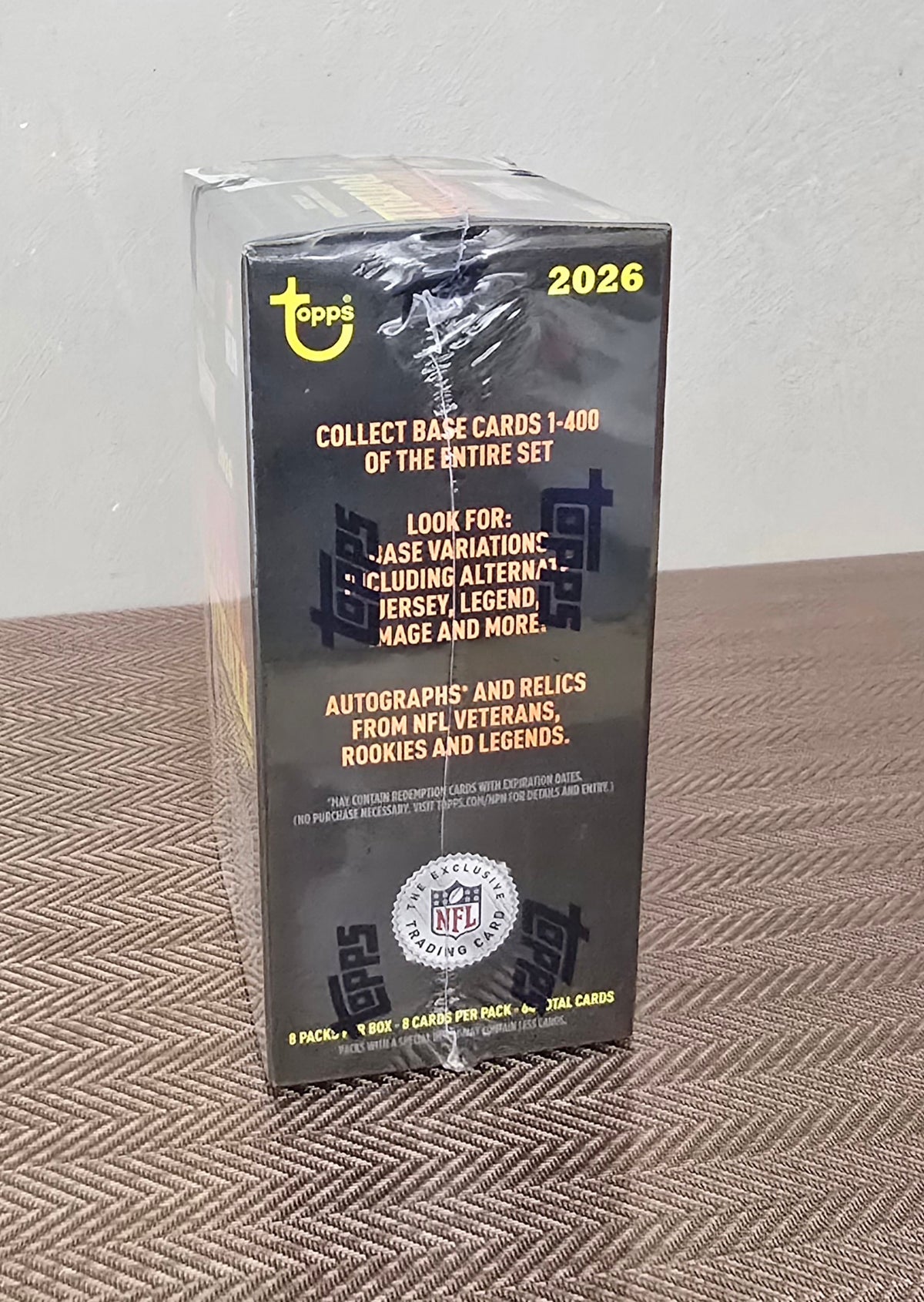 2026 Topps Heritage Cartes Football NFL Blaster Box